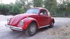 Volkswagen Escarabajo Rojo